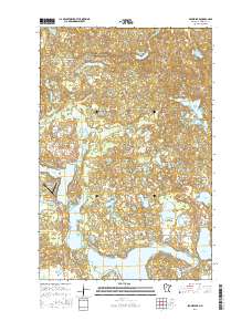 Skunk Lake 2016 topographic map thumbnail