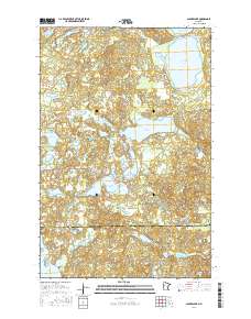 Snider Lake 2016 topographic map thumbnail