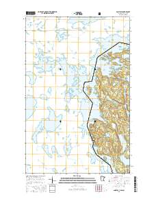 Snow Bay 2016 topographic map thumbnail