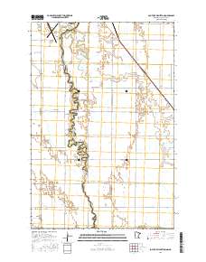 South of Wahpeton 2016 topographic map thumbnail