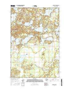 Spirit Lake 2016 topographic map thumbnail