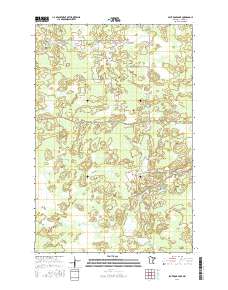 Split Rock Lake 2016 topographic map thumbnail