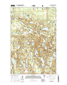 Spring Lake 2016 topographic map thumbnail