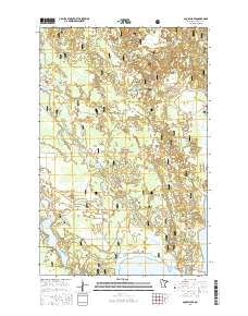 Dunbar Lake 2016 topographic map thumbnail