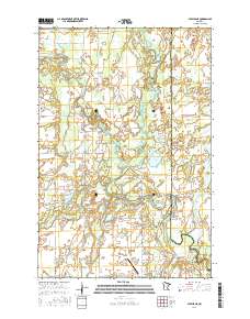 Staples NE 2016 topographic map thumbnail