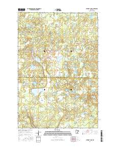 Stewart Lake 2016 topographic map thumbnail