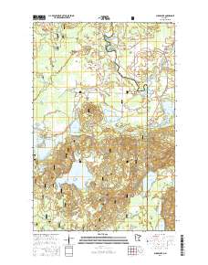 Sugar Lake 2016 topographic map thumbnail