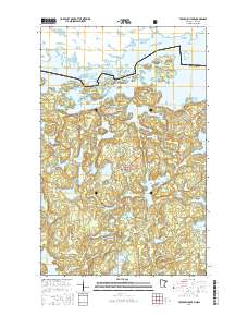 Takucmich Lake 2016 topographic map thumbnail