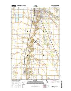 Thief River Falls 2016 topographic map thumbnail