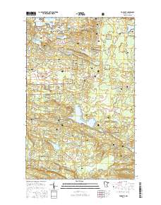 Tom Lake 2016 topographic map thumbnail