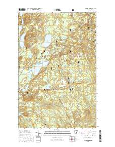 Toohey Lake 2016 topographic map thumbnail