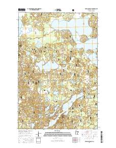 Town Line Lake 2016 topographic map thumbnail