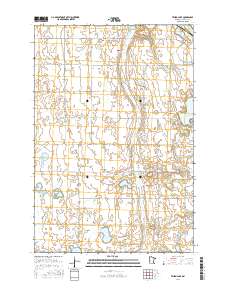 Trisko Lake 2016 topographic map thumbnail