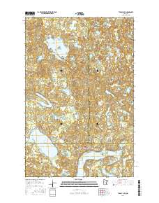 Tulaby Lake 2016 topographic map thumbnail