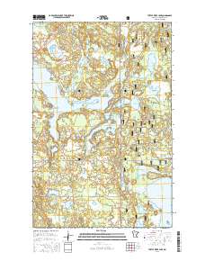 Turtle River Lake 2016 topographic map thumbnail