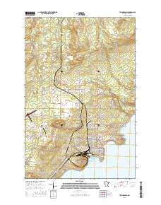 Two Harbors 2016 topographic map thumbnail