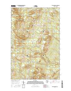 Two Harbors NE 2016 topographic map thumbnail