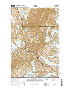 Vergas 2016 topographic map thumbnail