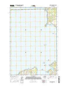 Wahkon North 2016 topographic map thumbnail