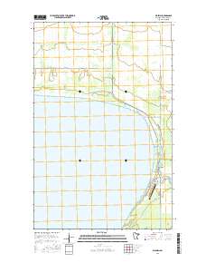 Waskish 2016 topographic map thumbnail