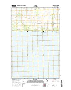 Waskish NW 2016 topographic map thumbnail