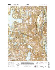Marine on St. Croix 2016 topographic map thumbnail