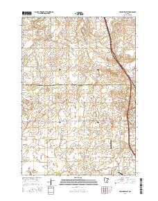 Medford West 2016 topographic map thumbnail