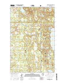 Northome South 2016 topographic map thumbnail