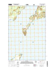 Ottertail Point 2016 topographic map thumbnail