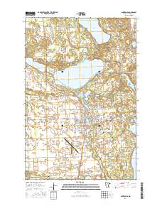 Park Rapids 2016 topographic map thumbnail