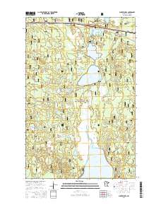 Sucker Lakes 2016 topographic map thumbnail