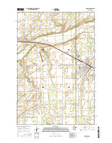 Wadena 2016 topographic map thumbnail