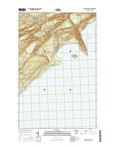Grand Portage 2016 topographic map thumbnail
