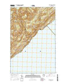 Little Marais 2016 topographic map thumbnail