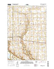 Minnesota Falls 2016 topographic map thumbnail