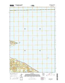 Onamia NW 2016 topographic map thumbnail