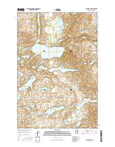 Stalker Lake 2016 topographic map thumbnail