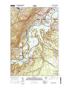West Duluth 2016 topographic map thumbnail