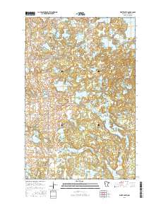 White Earth 2016 topographic map thumbnail