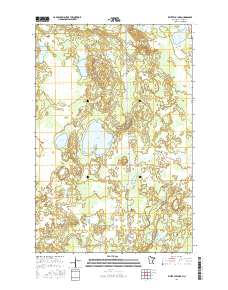 White Elk Lake 2016 topographic map thumbnail