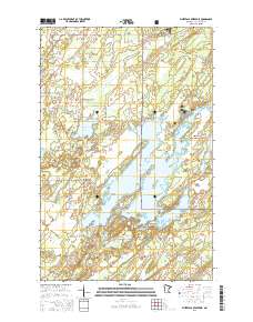 Whiteface Reservoir 2016 topographic map thumbnail