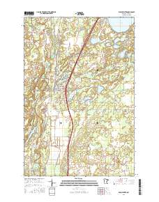 Willow River 2016 topographic map thumbnail