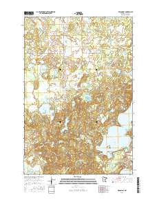 Wilson Bay 2016 topographic map thumbnail