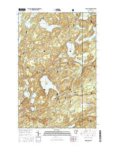 Wilson Lake 2016 topographic map thumbnail