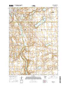 Windom 2016 topographic map thumbnail