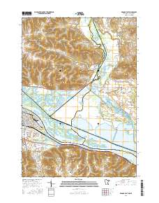 Winona East 2016 topographic map thumbnail