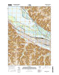Winona West 2016 topographic map thumbnail