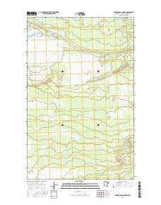 Winter Road Lake SE 2016 topographic map thumbnail