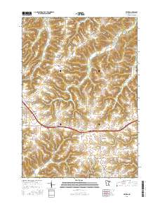Witoka 2016 topographic map thumbnail