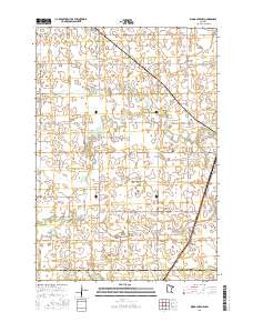 Wood Lake NW 2016 topographic map thumbnail